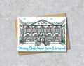 Personalised Liverpool Bluecoat Chambers Christmas A5 Card