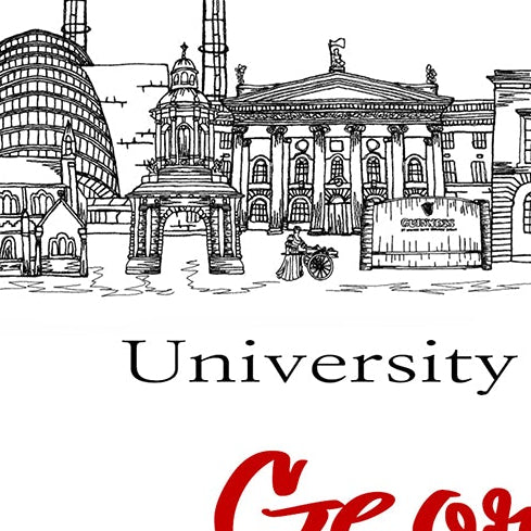 Dublin University Congratulations Card, New Student, Good Luck, A5 Personalised Card