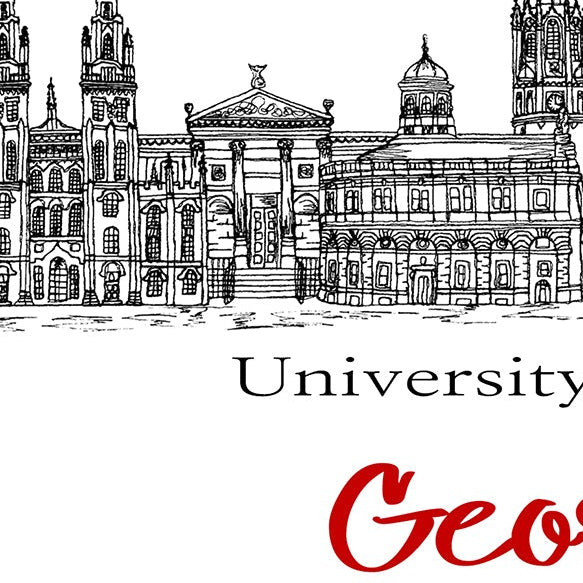 Oxford University Congratulations Card, New Student, Good Luck, A5 Personalised Card