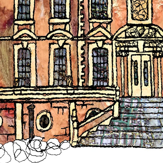 Personalised Croxteth Hall Wedding Venue Card, Liverpool, Anniversary Card
