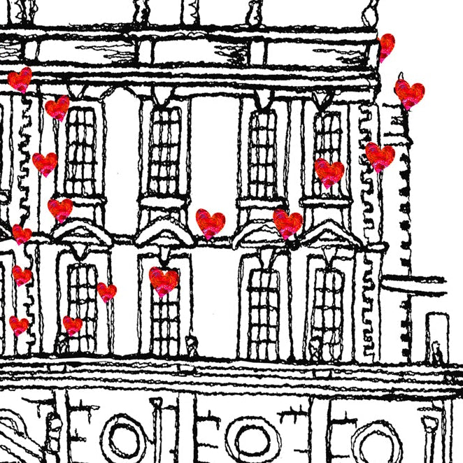 Personalised Croxteth Hall Wedding Venue Card, Liverpool, Anniversary Card