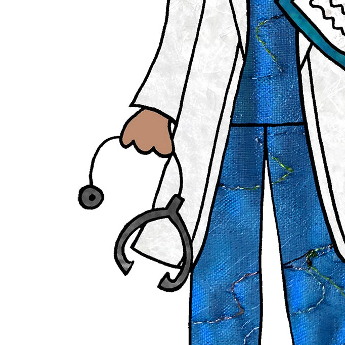 A5 Doctor Thank You Personalised Card, Appreciation, Congratulations, New Job, Sorry You're Leaving
