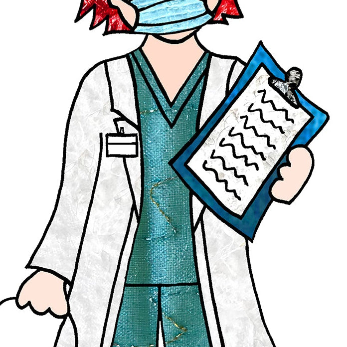 A5 Doctor Thank You Personalised Card, Appreciation, Congratulations, New Job, Sorry You're Leaving