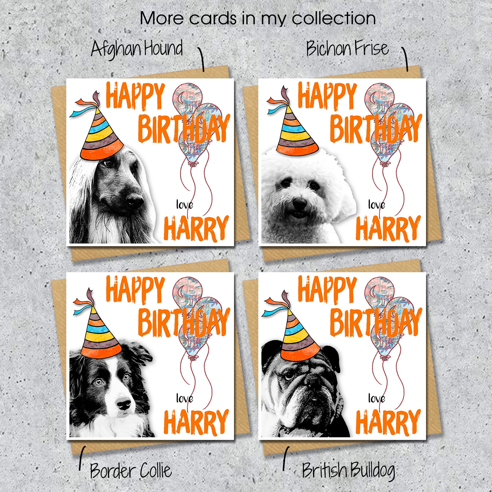 More cards in my dog breeds collection
