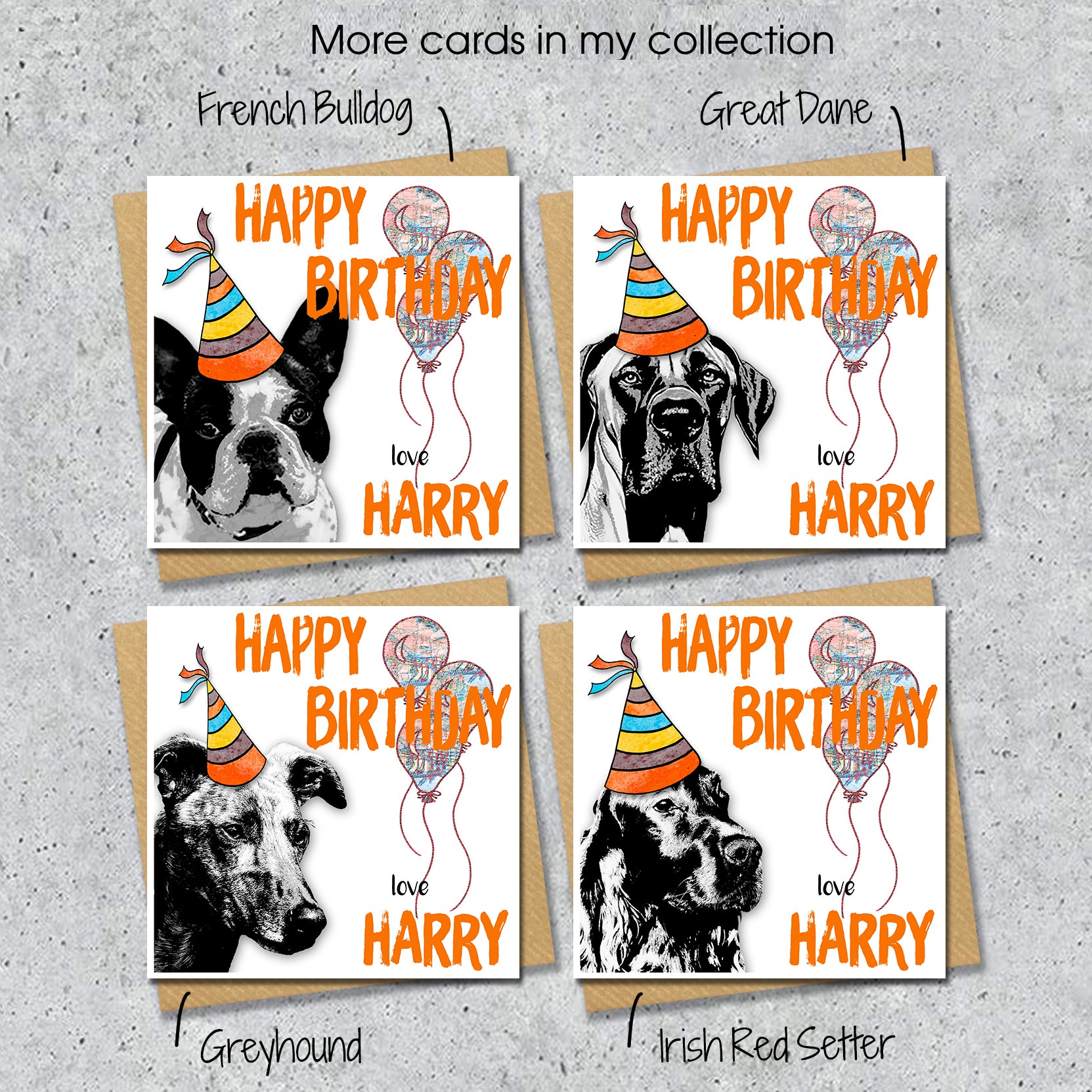 More cards in my dog breeds collection