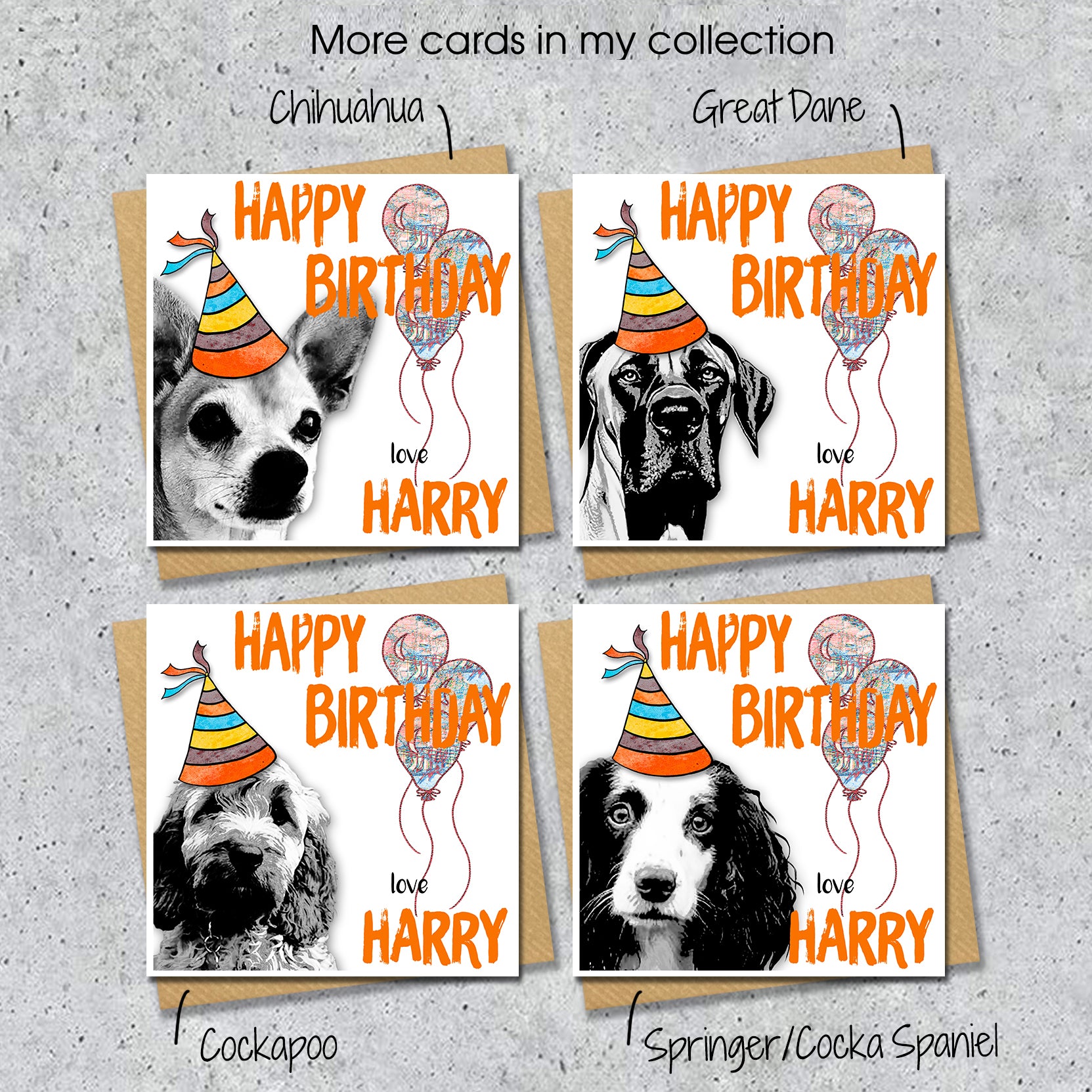 More cards in my dog breeds collection