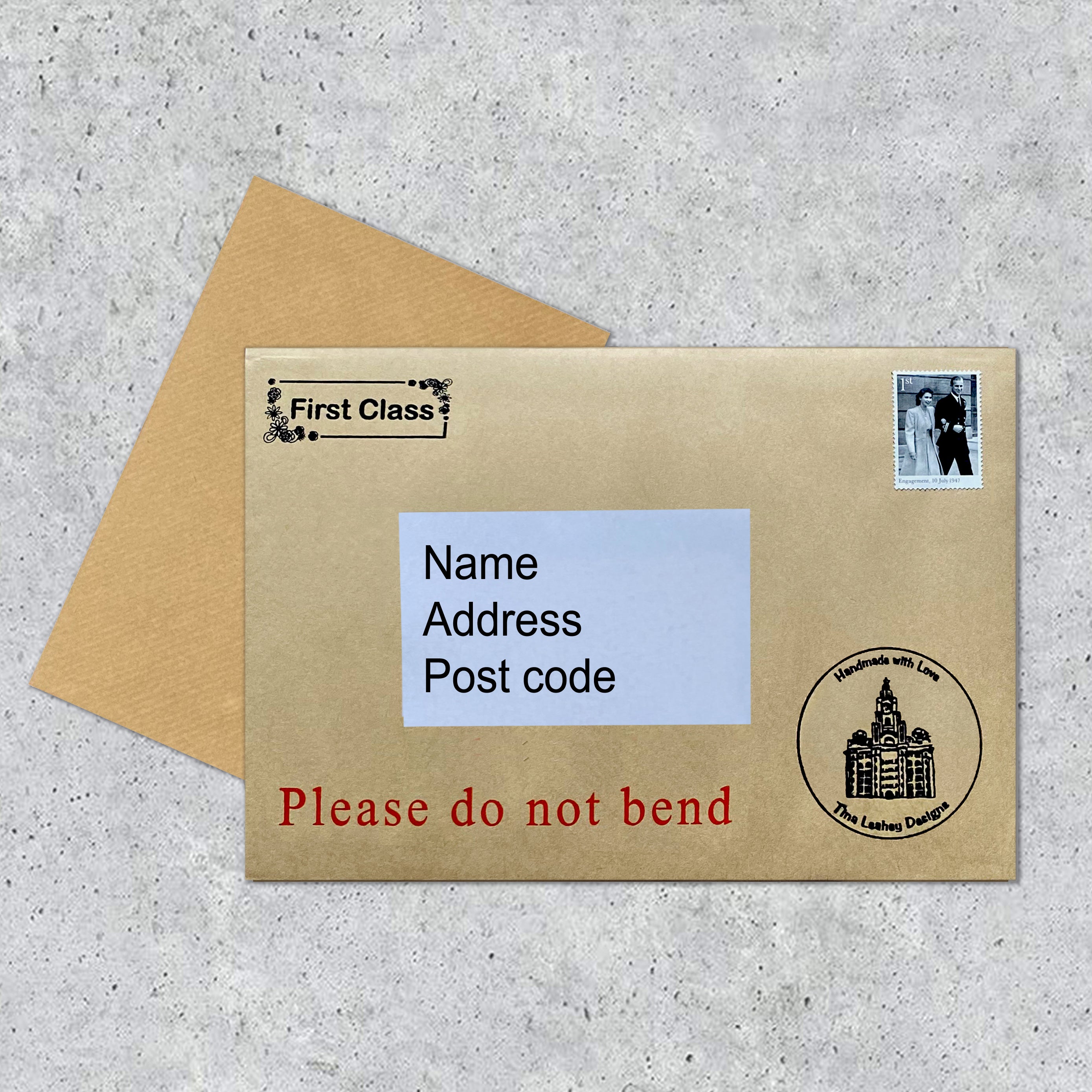 A5 Liverpool Scouser Scouse bird Birthday Personalised Card, Valentines day