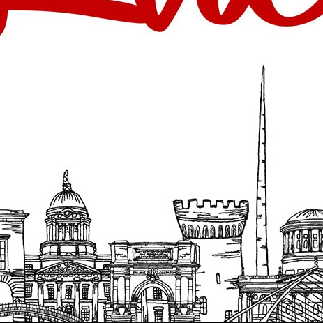 Dublin University Congratulations Card, New Student, Good Luck, A5 Personalised Card
