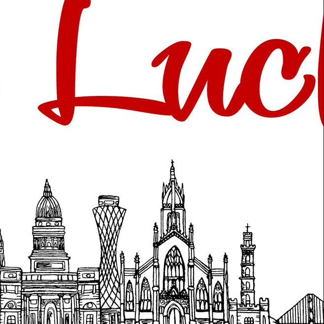 Edinburgh College University Congratulations Card, New Student, Good Luck, A5 Personalised Card