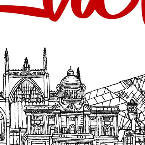 Hull University Congratulations Card, New Student, Good Luck, A5 Personalised Card
