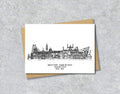Hull Graduation Card, Personalised A6 Black and White Housewarming Card