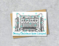 Personalised Liverpool Philharmonic Hall Christmas A5 Card