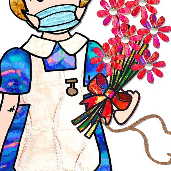 A5 Nurse Personalised Card, Nurses Day Card, Get Well Soon, Thank You, Appreciation