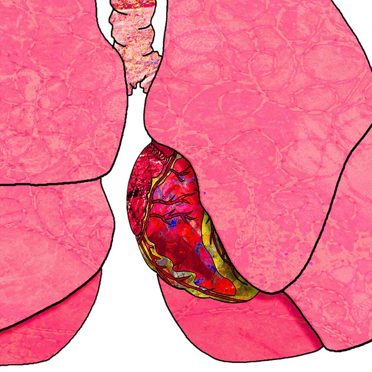 Heart Lung Transplant Surgery Get Well, Good Luck A5 Personalised Card