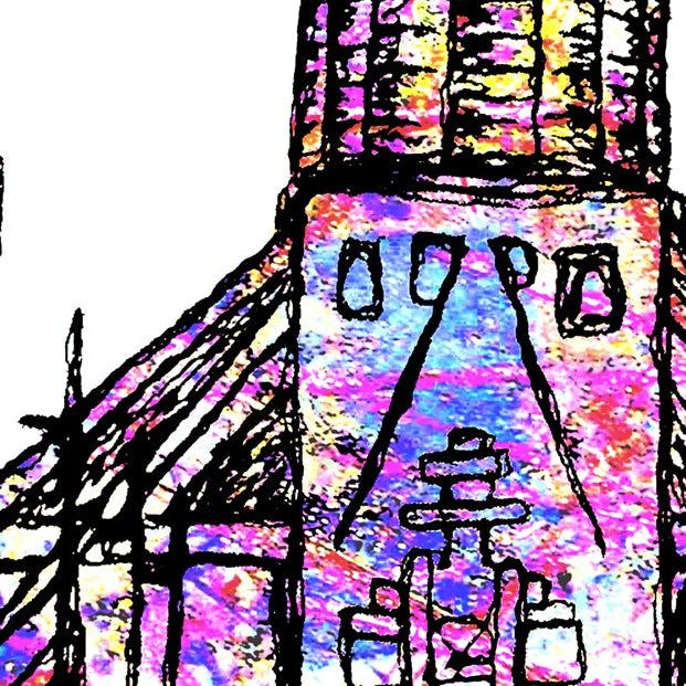 Personalised Liverpool Metropolitan Cathedral Wedding Venue Card, Paddy's Wigwam, Anniversary Card