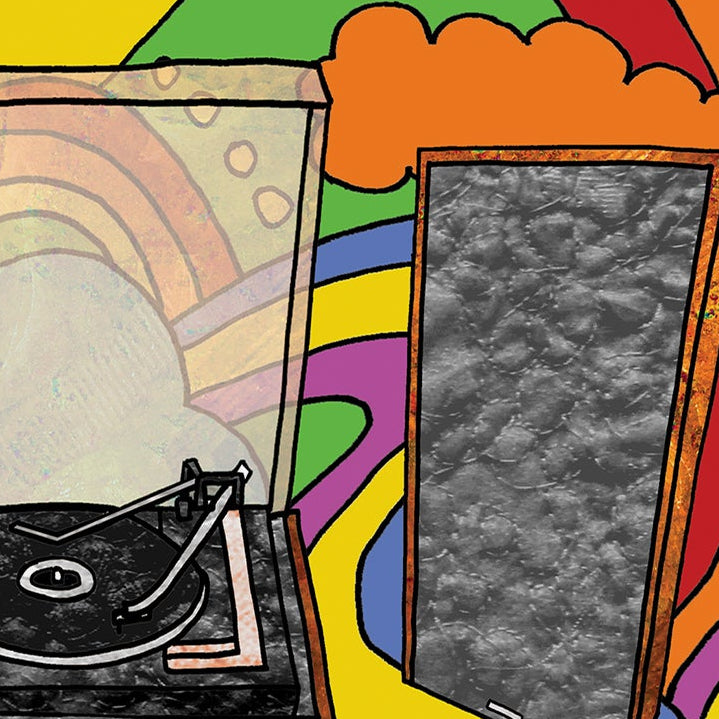 A5 Retro Music Lovers Personalised Card, Birthday Card for Men, Fathers day