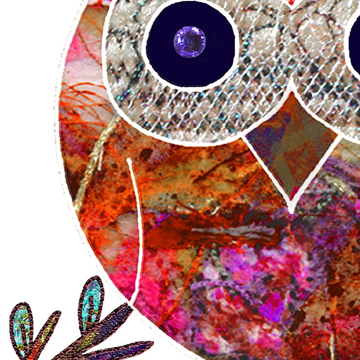 A5 Owl Graduation Personalised Card, University Congratulations, Student Card