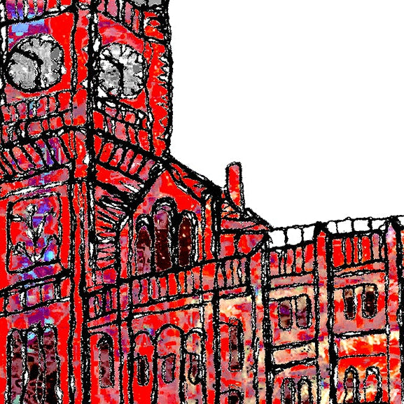 Personalised Victoria Gallery & Museum Wedding Venue Card, Liverpool, Anniversary Card, VGM